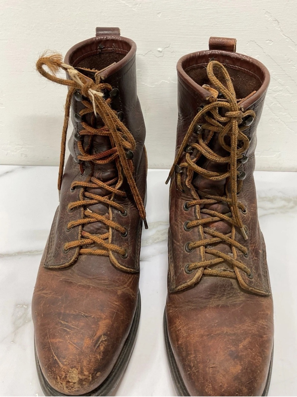 Red Wing ANSI Z41 PT99 M1/75 C/75 Mens Leather Steel Toe Boots Size 10 - Picture 2 of 15